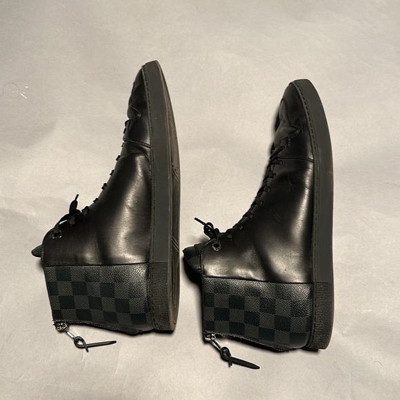 Louis Vuitton Mens Monogram Sneakers Size 10 - Picture 6 of 6